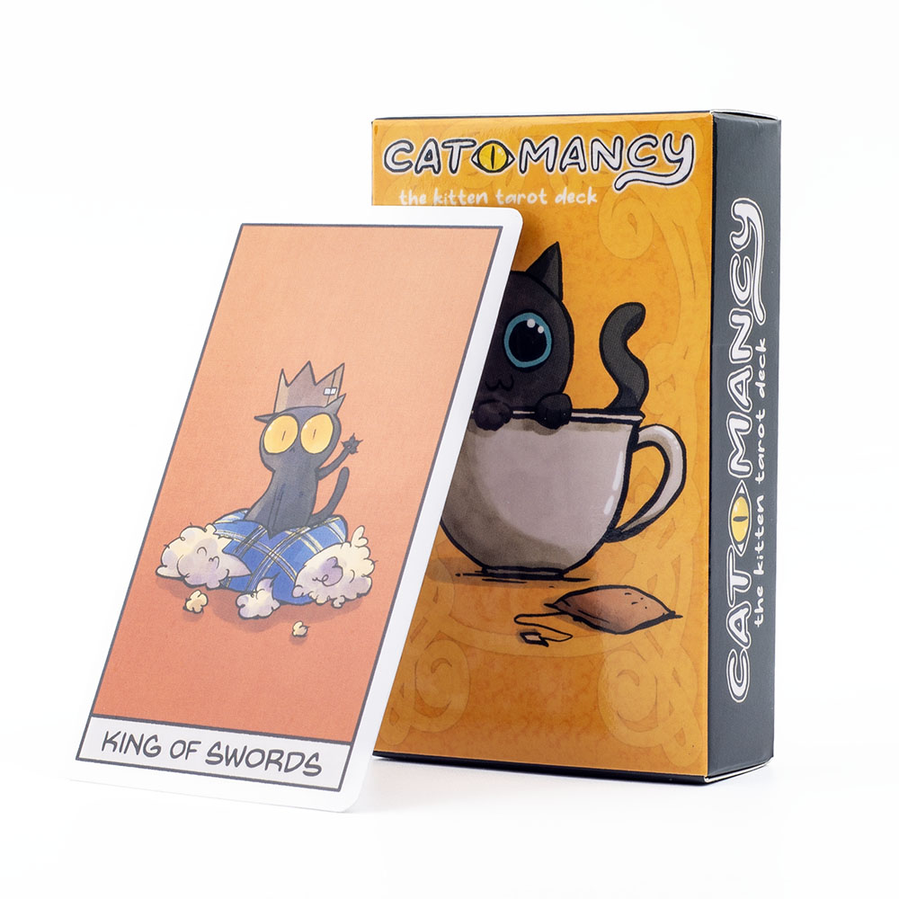 Board Game Of Life - Mazzo di tarocchi Cat Mancy Kitten