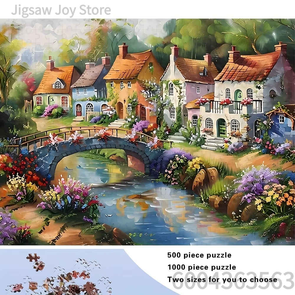 Board Game Of Life - Puzzle creativo a tema campagna e