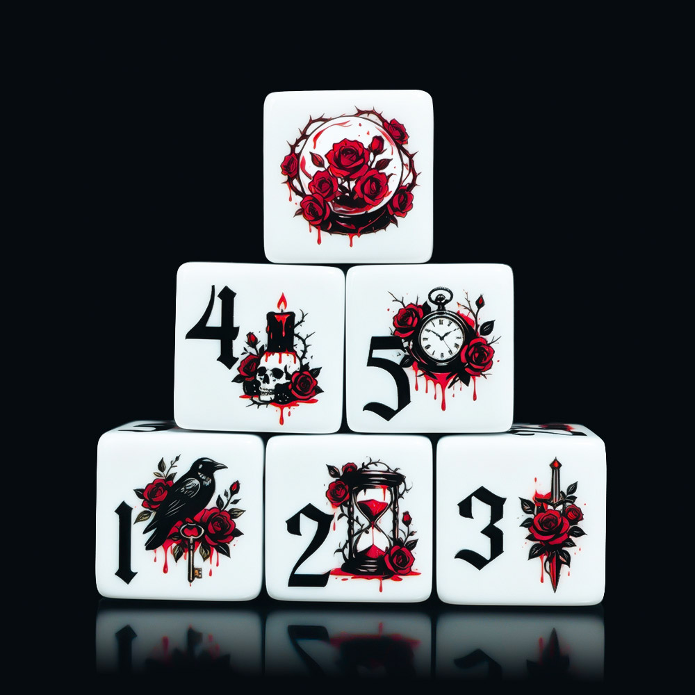 Set di 12 Dadi Acrilici D6 da  - Board Game Live recensione e prezzo