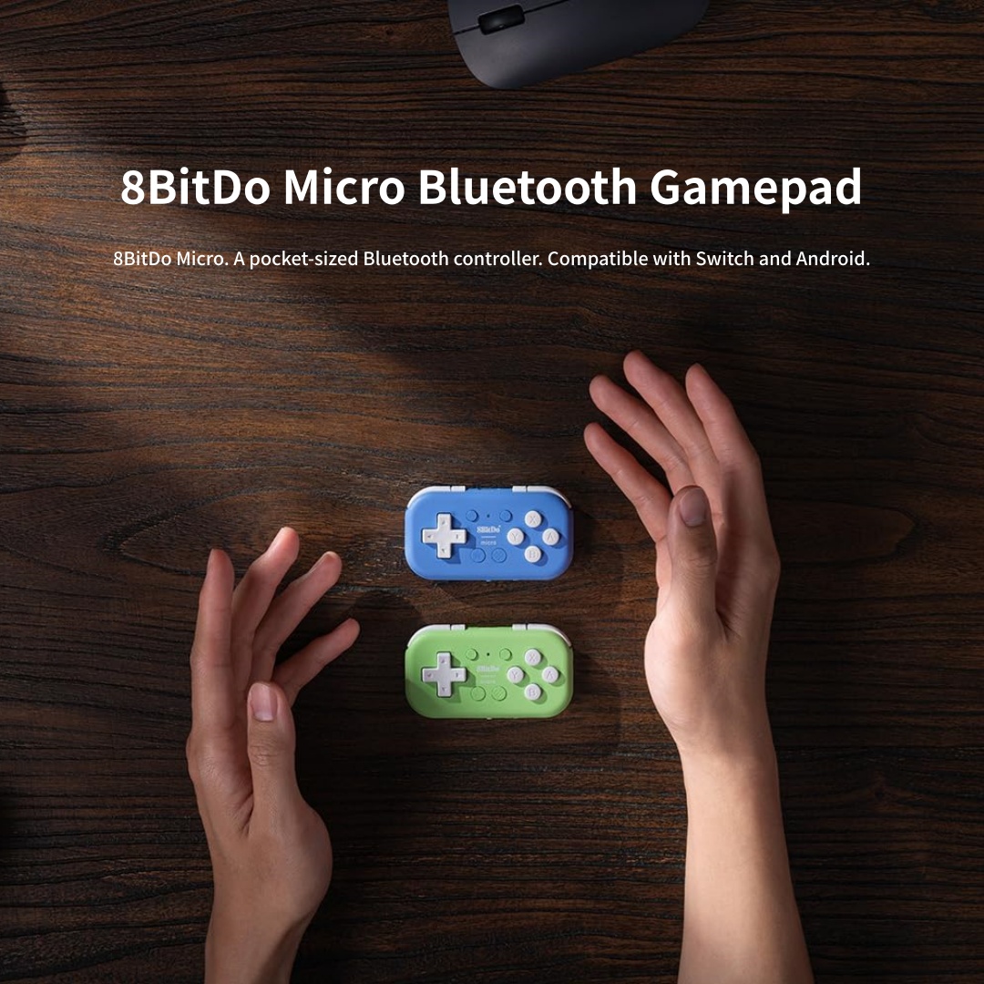 8BitDo Micro, gamepad Bluetoot - Board Game Android recensione e prezzo