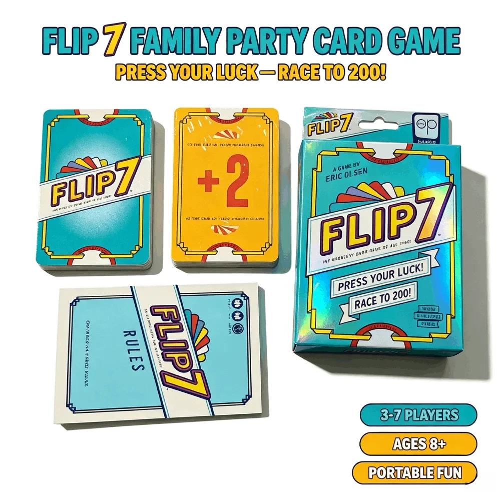 Flip 7 Press Your Luck: Gioco  - Strategy Board Game recensione e prezzo